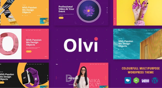 Olvi - Chủ đề WordPress đa năng sáng tạo