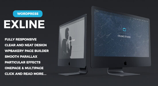 One Page Multipurpose Elementor WordPress Theme | Exline