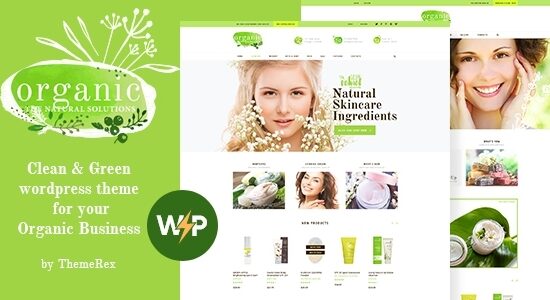 Organic Beauty - Chủ đề WordPress cho cửa hàng mỹ phẩm