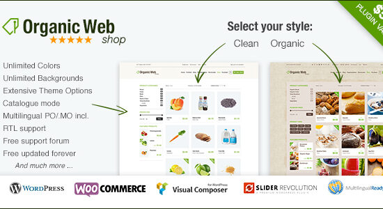 Organic Web Shop - The WooCommerce Eco Theme