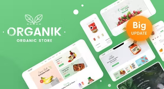 Organik - Organic Food Store WordPress Theme