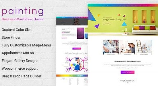 Paint - Painting Company WordPress Theme