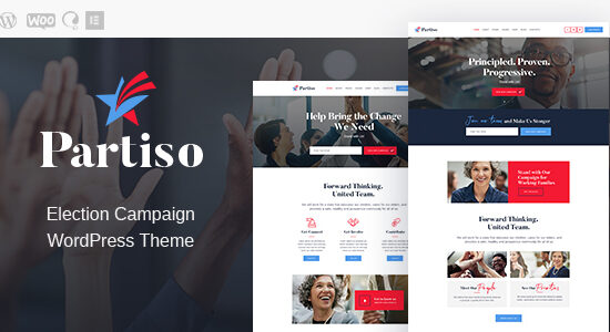Partiso | Chủ đề WordPress chính trị cho Đảng & Ứng cử viên