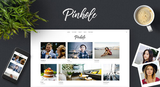 Pinhole - Chủ đề danh mục đầu tư và thư viện ảnh cho WordPress
