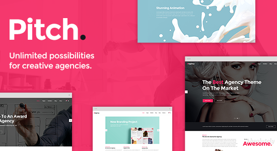 Pitch - Digital Agency & Freelancer Theme