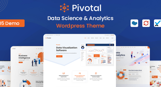 Pivotal - Chủ đề WordPress về Khoa học dữ liệu và Phân tích