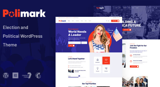 Polimark - Chủ đề WordPress về bầu cử và chính trị