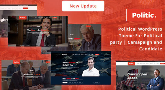 Politic - Political WordPress Theme