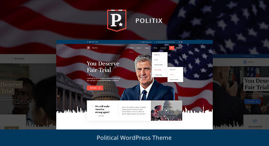 Politix - Chủ đề WordPress về Chiến dịch Chính trị