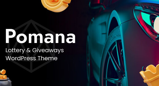 Pomana - Lottery & Giveaways WordPress Theme