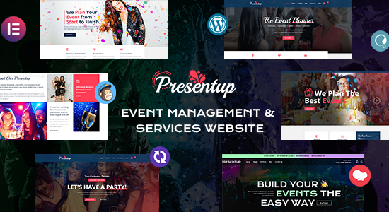 Presentup - Chủ đề WordPress Quản lý sự kiện & Lễ kỷ niệm