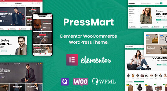 PressMart - Modern Elementor WooCommerce WordPress Theme