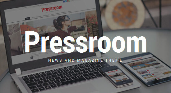 Pressroom - News Magazine WordPress Theme