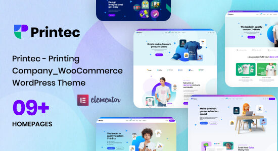 Printec - Công ty in ấn WooCommerce WordPress Theme