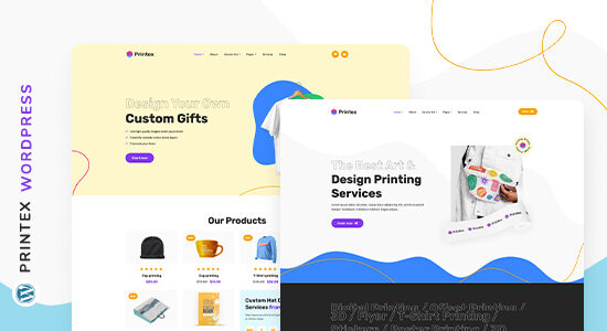 Printex - Printing Company WordPress Theme