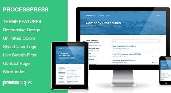 ProcessPress WP Theme for Creating Procedures