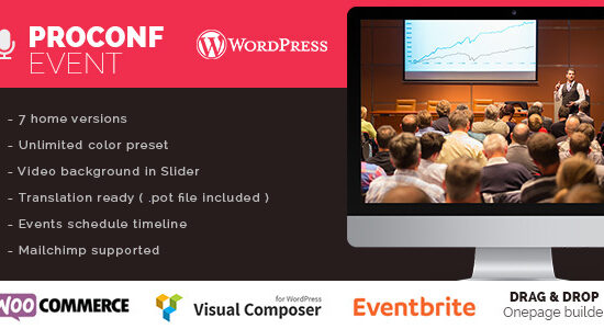 Proconf Sự kiện Hội nghị Meetup WordPress Theme