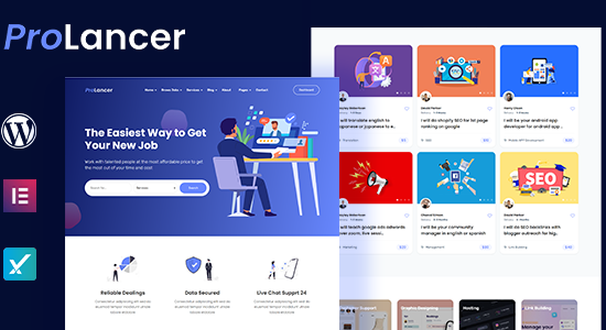 Prolancer | Chủ đề WordPress cho thị trường việc làm tự do