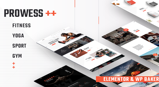 Prowess - Fitness and Gym WordPress Theme