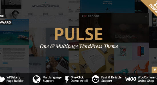 Pulse - Chủ đề WordPress cao cấp