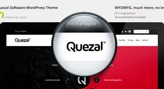 Quezal Software Responsive WordPress Theme