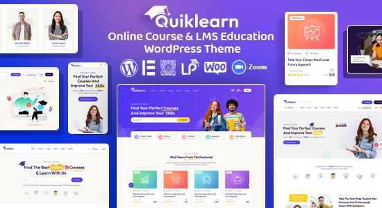 Quiklearn - Chủ đề WordPress Giáo dục