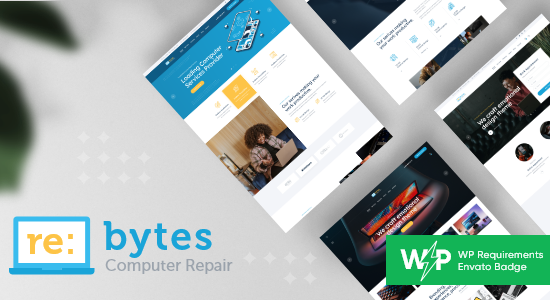 Re:bytes | Chủ đề WordPress sửa chữa điện tử