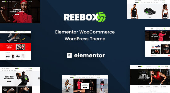 Reebox - Chủ đề WordPress WooCommerce của Elementor