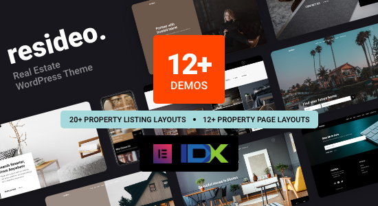 Resideo - Real Estate WordPress Theme