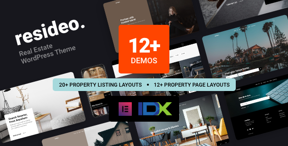 Resideo - Real Estate WordPress Theme