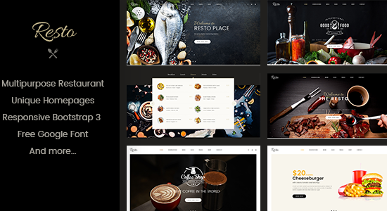 Resto - Chủ đề WordPress cho nhà hàng và quán cà phê đa năng