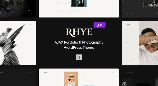 Rhye – Chủ đề WordPress danh mục đầu tư AJAX