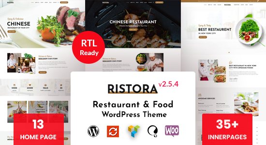 Ristora - Chủ đề WordPress về nhà hàng và thực phẩm