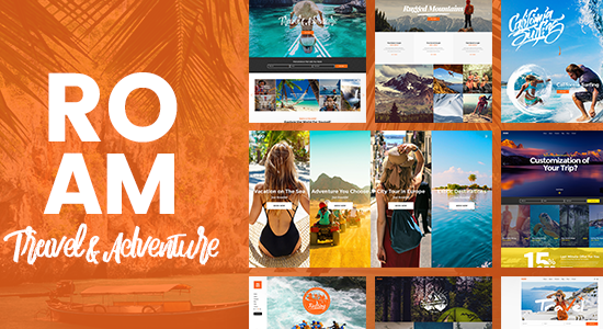 Roam - Travel & Tourism Theme