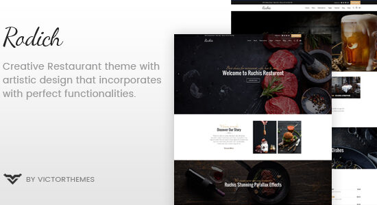 Rodich - Chủ đề WordPress cho nhà hàng