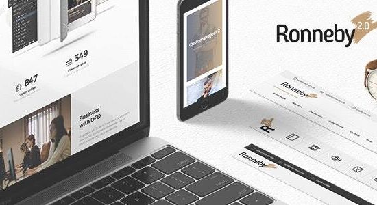 Ronneby - High-Performance WordPress Theme