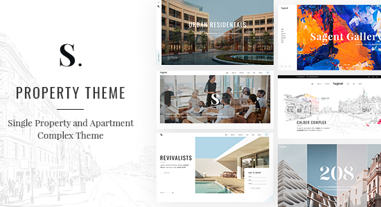 Sagen - Single Property and Apartment Complex Theme