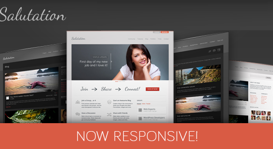 Salutation Responsive WordPress Theme