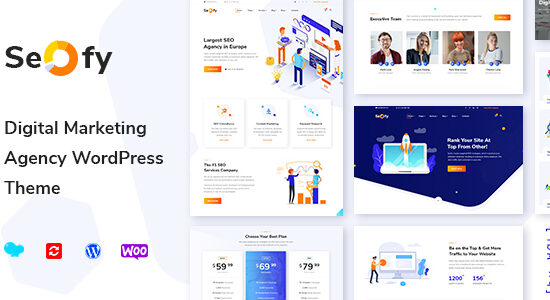 Seofy - Chủ đề WordPress về Kỹ thuật số và Tiếp thị