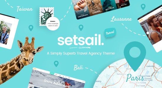 SetSail - Travel Agency Theme