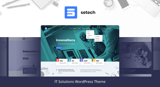 Setech - IT Services and Solutions WordPress Theme