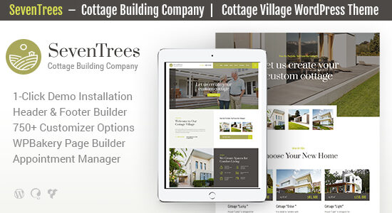 SevenTrees | Real Estate Property WordPress Theme