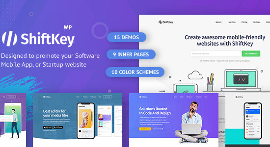 Shiftkey - Chủ đề WordPress cho trang đích tiếp thị SEO kỹ thuật số của công ty