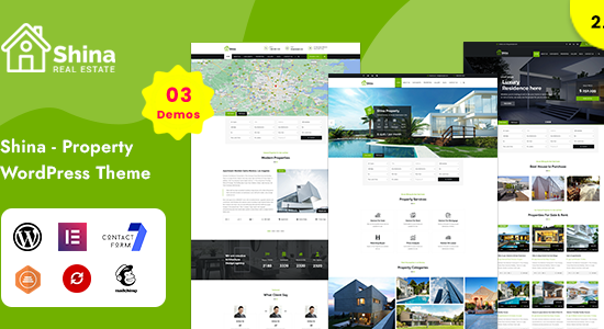 Shina - Real State Property WordPress Theme