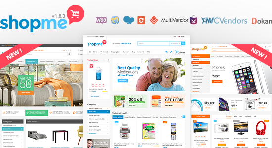 ShopMe - Chủ đề WordPress Woocommerce đa nhà cung cấp