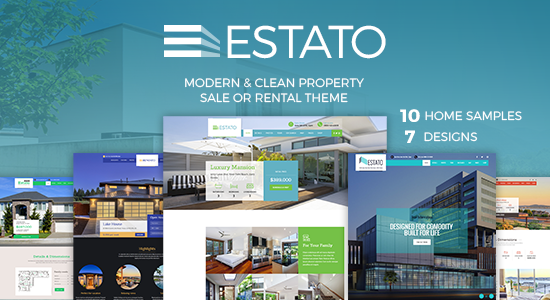 Single Property Real Estate WordPress Theme - Estato