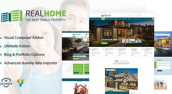 Single Property WordPress Theme