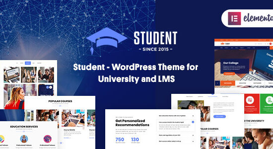 Sinh viên - Chủ đề WordPress cho trường đại học và LMS