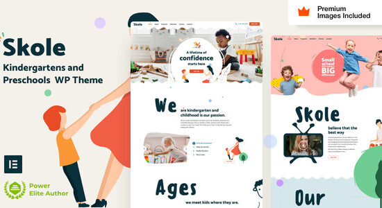 Skole - Kids School WordPress Theme