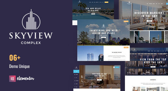 Skyview Complex - One Page Single Property WordPress Theme